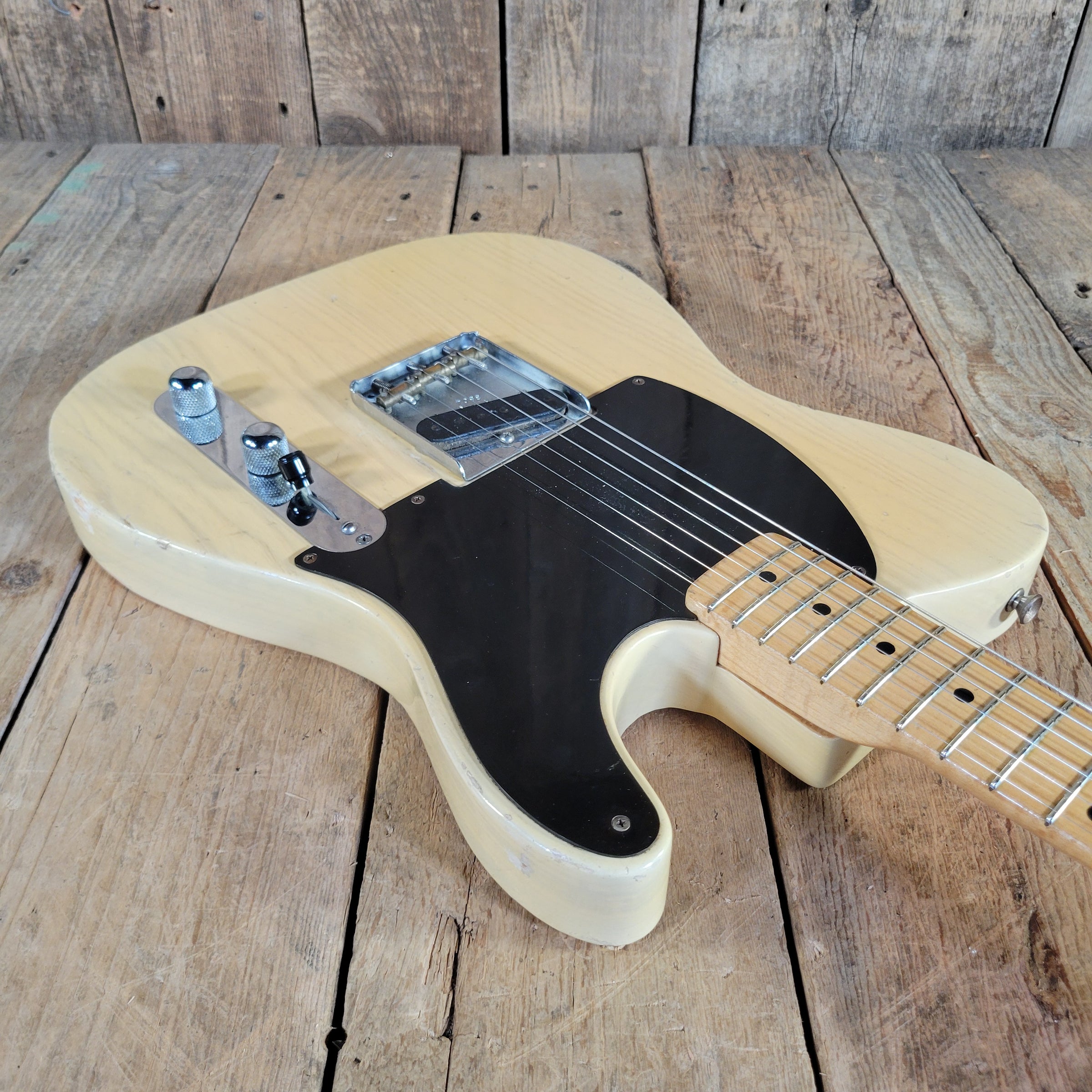 Fender 1953 Esquire Blackguard All Original w/ Original Poodle Case, Excellent