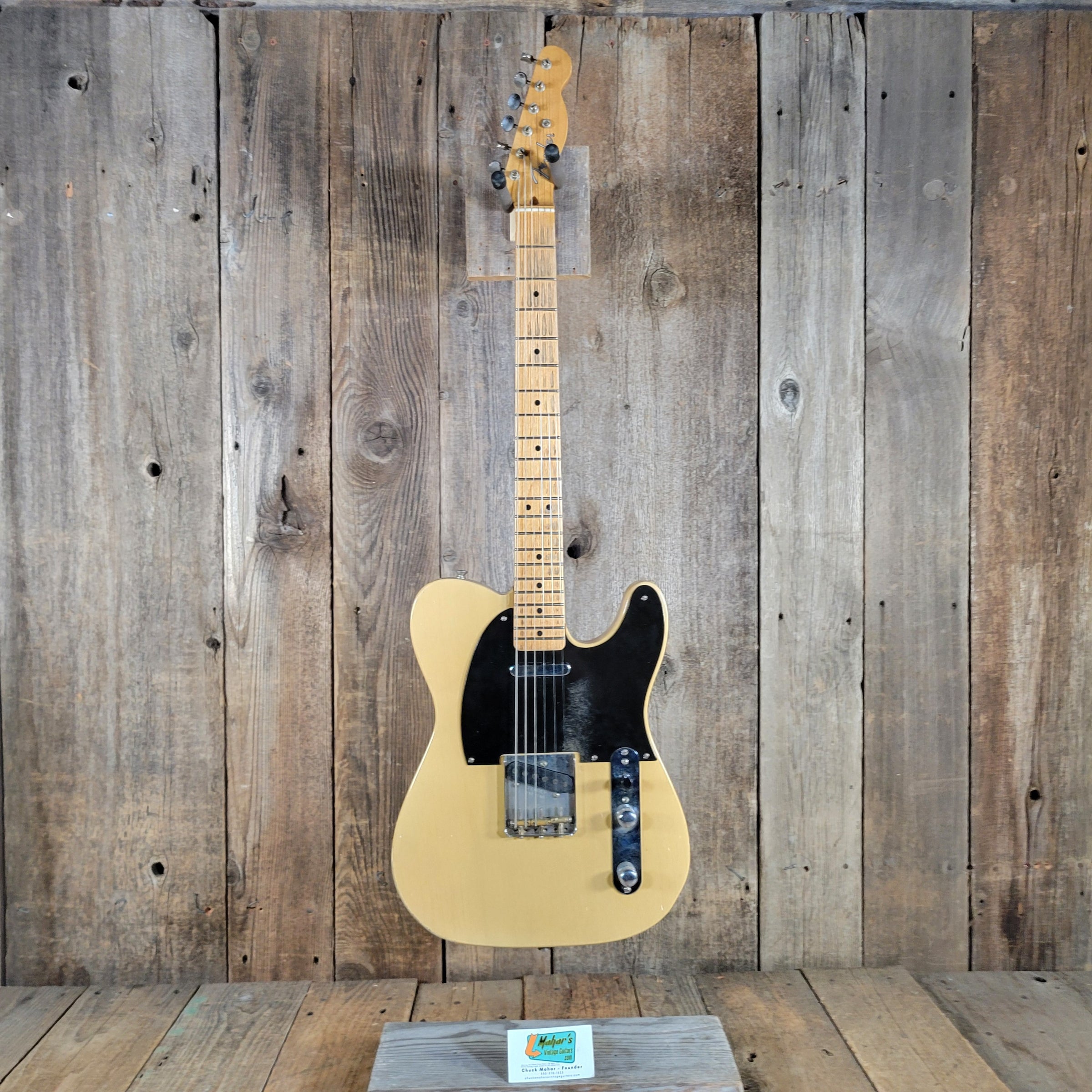 Carson Hess 2023 Nocaster Blackguard Telecaster Replica Blonde Near Mint