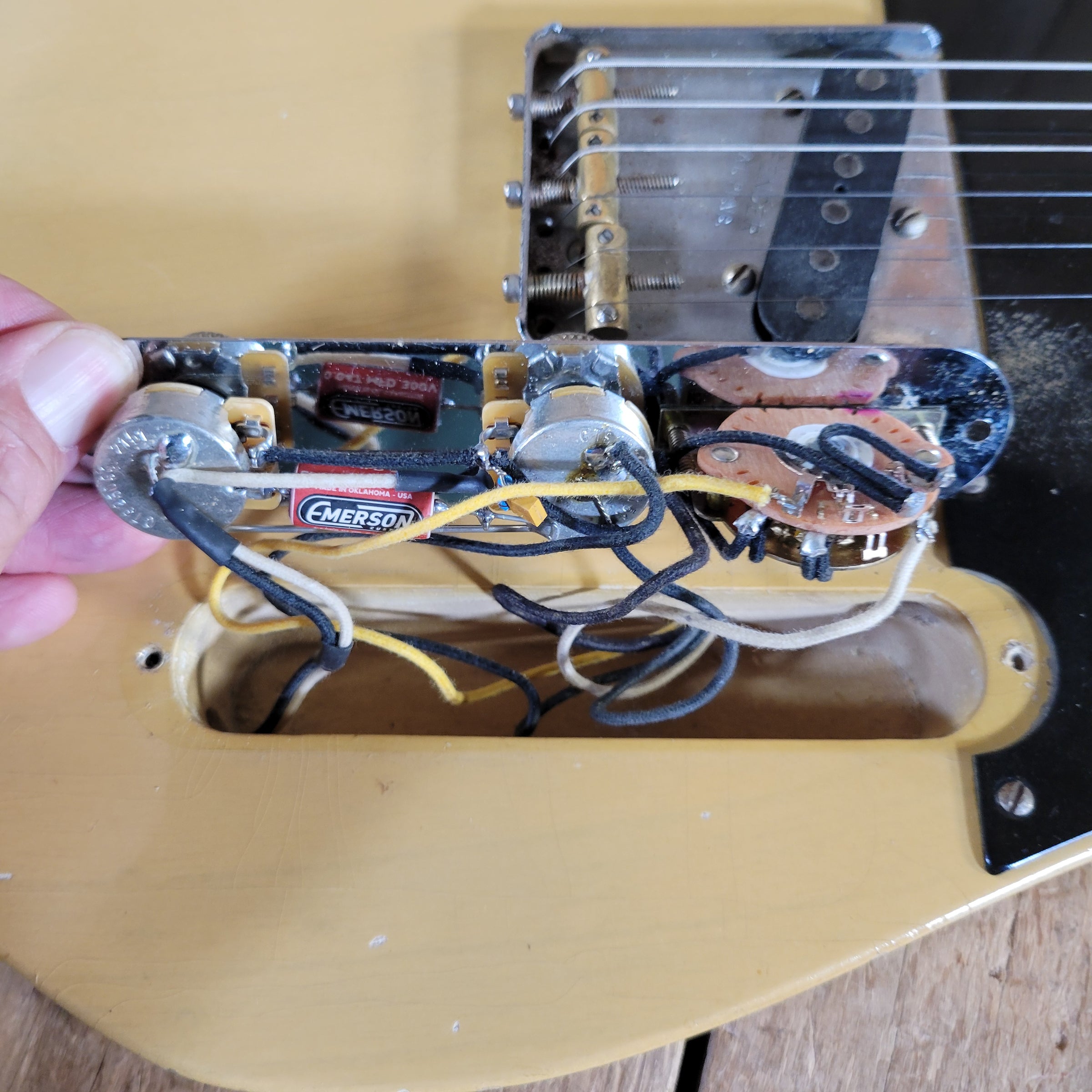 Carson Hess 2023 Nocaster Blackguard Telecaster Replica Blonde Near Mint