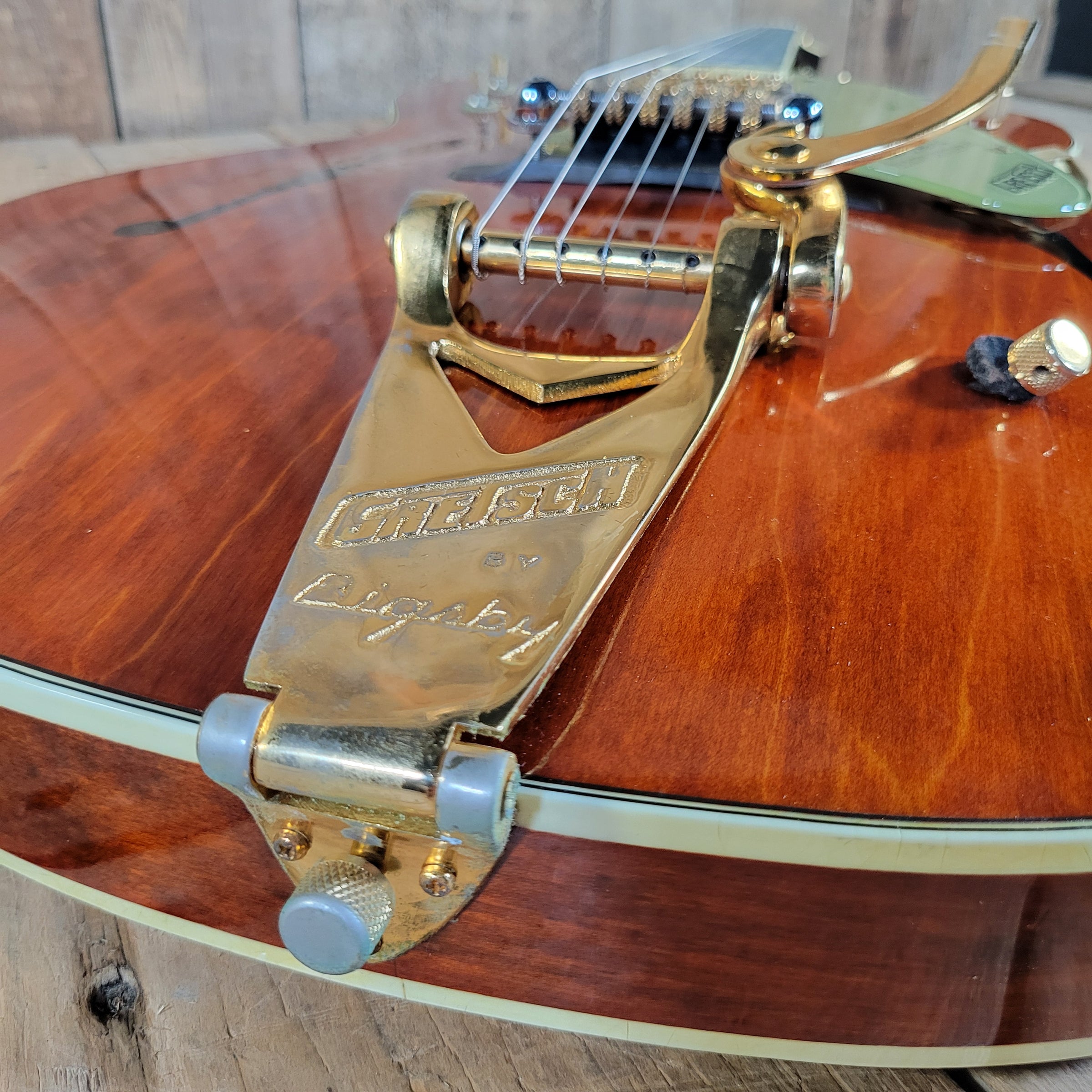 Gretsch 1967 6122 Chet Atkins Country Gentleman Walnut Project w/ Anvil Case