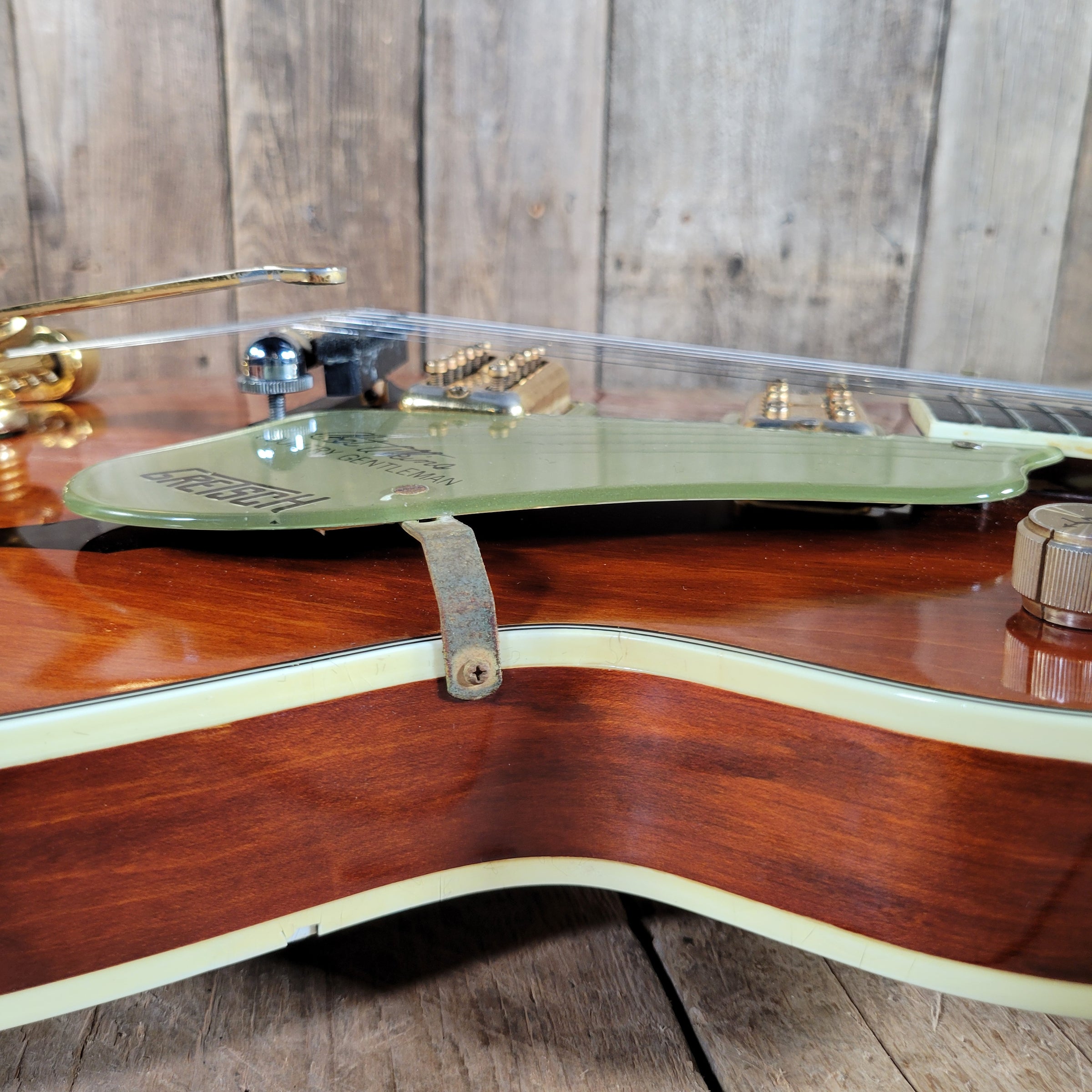 Gretsch 1967 6122 Chet Atkins Country Gentleman Walnut Project w/ Anvil Case