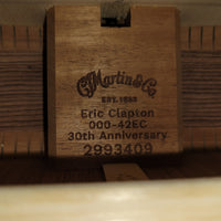 Martin 2025 000-42 EC30 Eric Clapton 30th Anniversary Limited Edition Signature #267 of 300, Near Mint