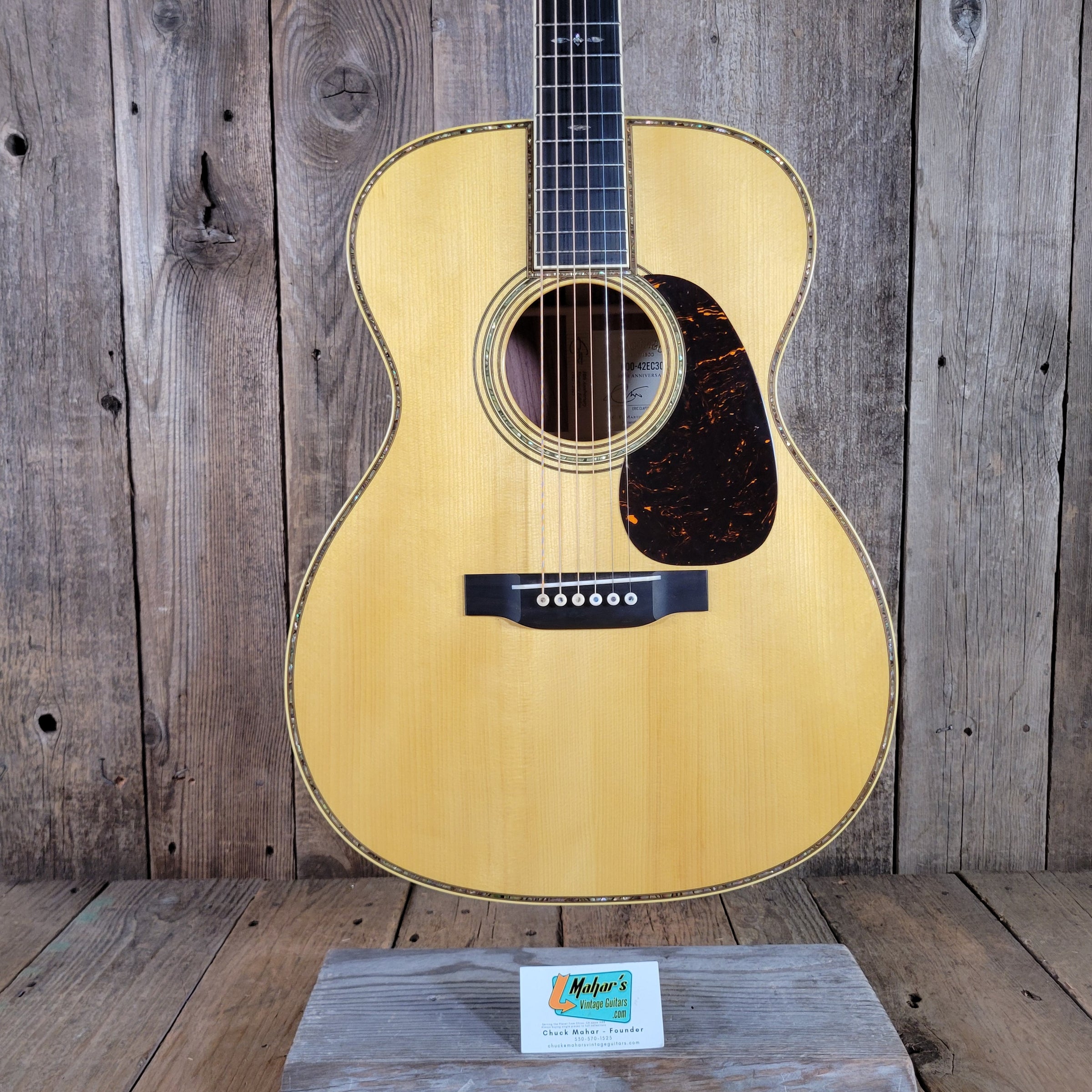 Martin 2025 000-42 EC30 Eric Clapton 30th Anniversary Limited Edition Signature #267 of 300, Near Mint