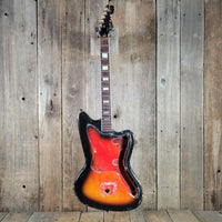 Harmony 1965 Bobkat H-15 Body and Neck, Sunburst, Husk Project