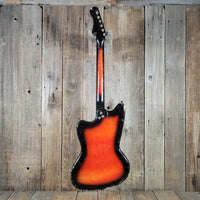 Harmony 1965 Bobkat H-15 Body and Neck, Sunburst, Husk Project