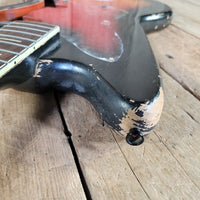 Harmony 1965 Bobkat H-15 Body and Neck, Sunburst, Husk Project