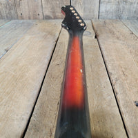 Harmony 1965 Bobkat H-15 Body and Neck, Sunburst, Husk Project