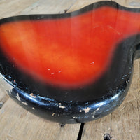 Harmony 1965 Bobkat H-15 Body and Neck, Sunburst, Husk Project