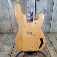 1972 Fender Precision Bass Body, Stripped, with Strap Buttons — Good
