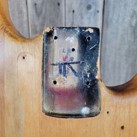 1972 Fender Precision Bass Body, Stripped, with Strap Buttons — Good