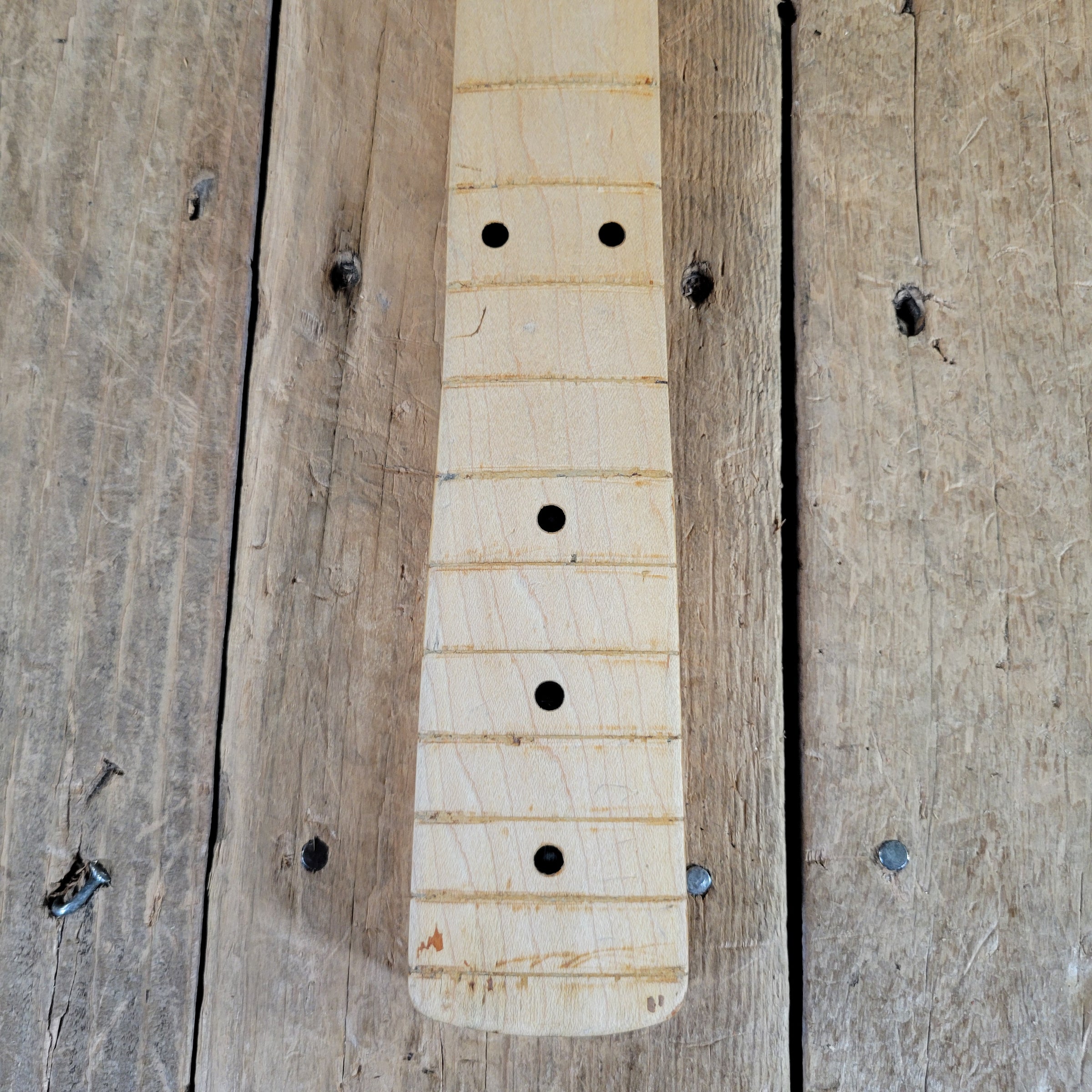 1972 Fender Precision Bass Neck, Heavily Altered, Poor