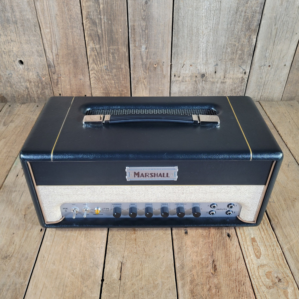 Marshall 2023 ST20H MKII JTM Studio Head Black w/ cover Near Mint