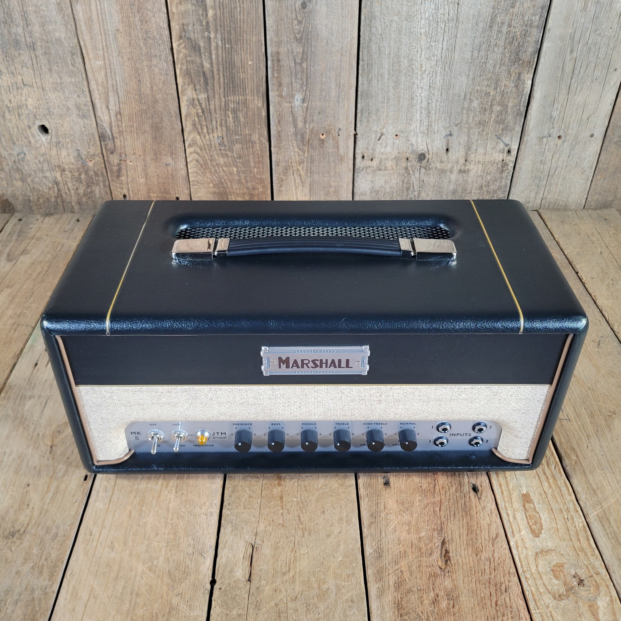 Marshall 2023 ST20H MKII JTM Studio Head Black w/ cover Near Mint