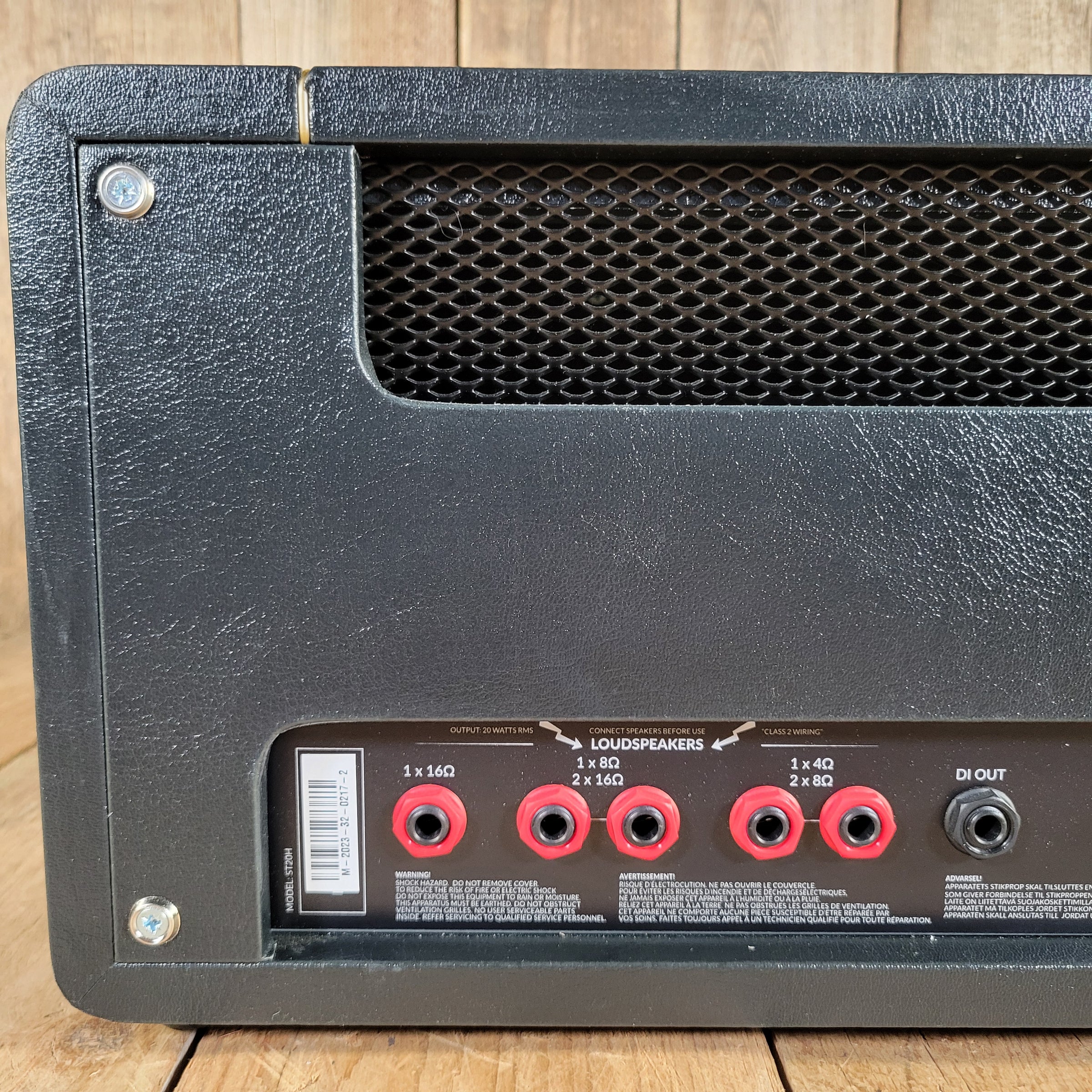 Marshall 2023 ST20H MKII JTM Studio Head Black w/ cover Near Mint