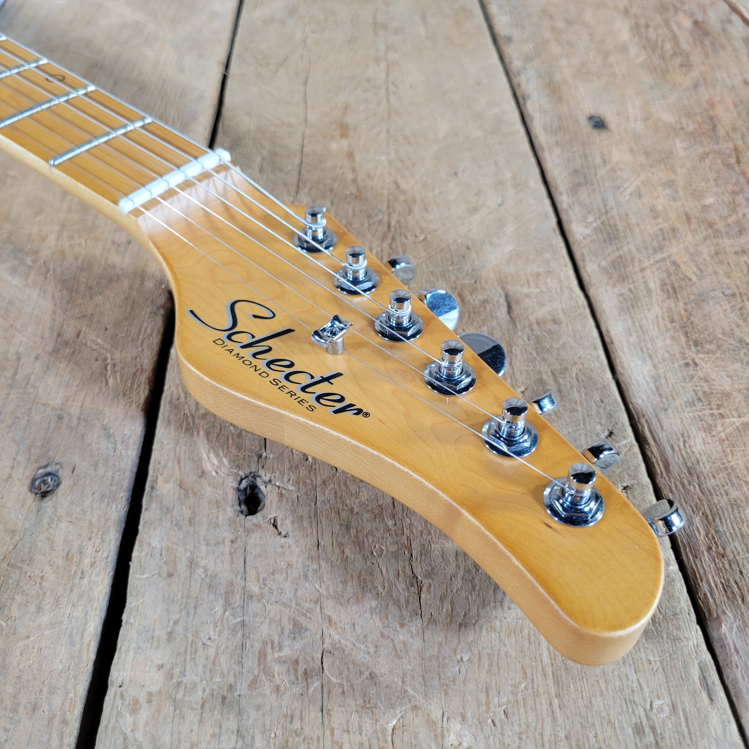 Schecter Diamond Series MV-6 Super Sonic Blue, No Case Near Mint