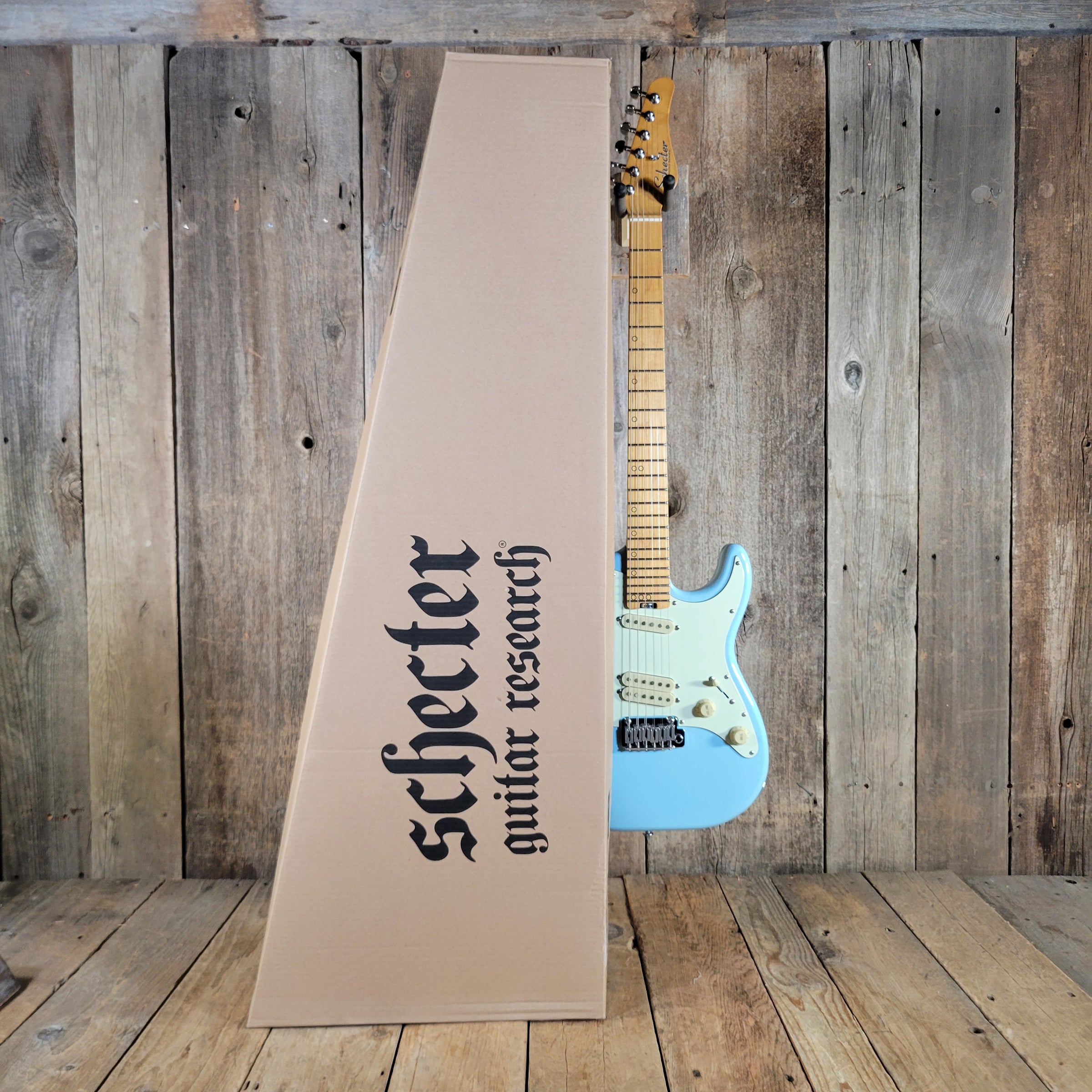 Schecter Diamond Series MV-6 Super Sonic Blue, No Case Near Mint