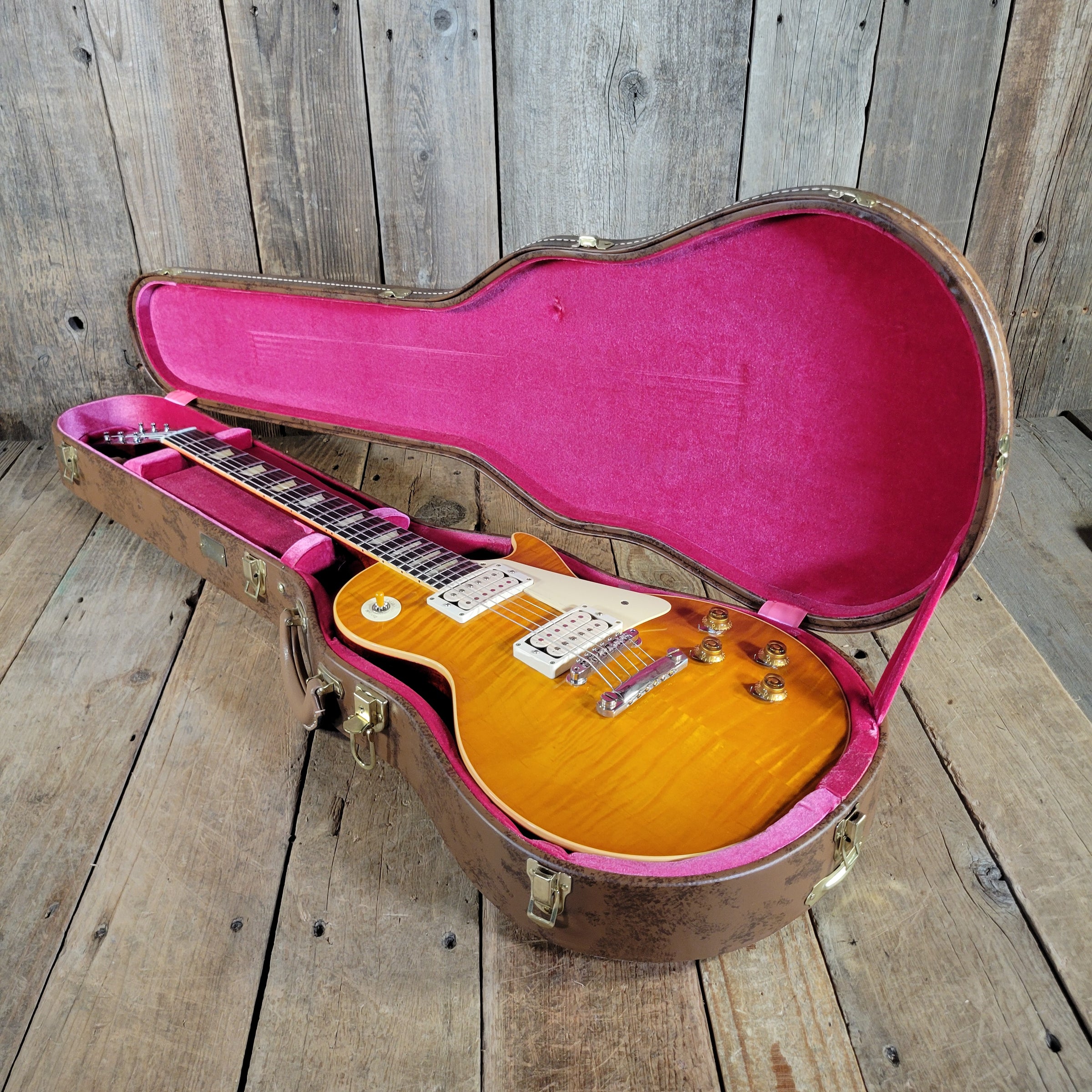 Gibson 2025 "Beauty Of The Burst" Page 40 Dealer Select Les Paul 1959 Reissue, Excellent