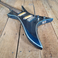Mako 1981 Exotec XK-4 Guitar Metallic Blue w/Original Case, Very Good