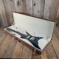 Mako 1981 Exotec XK-4 Guitar Metallic Blue w/Original Case, Very Good