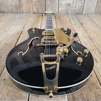 Gretsch 2015 Electromatic Classic G5422T Black and Gold w/ TKL Case, Excellent