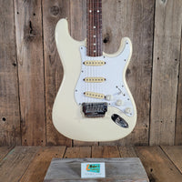 Squier 1987 Fender Stratocaster Japan Olympic White, Very Good