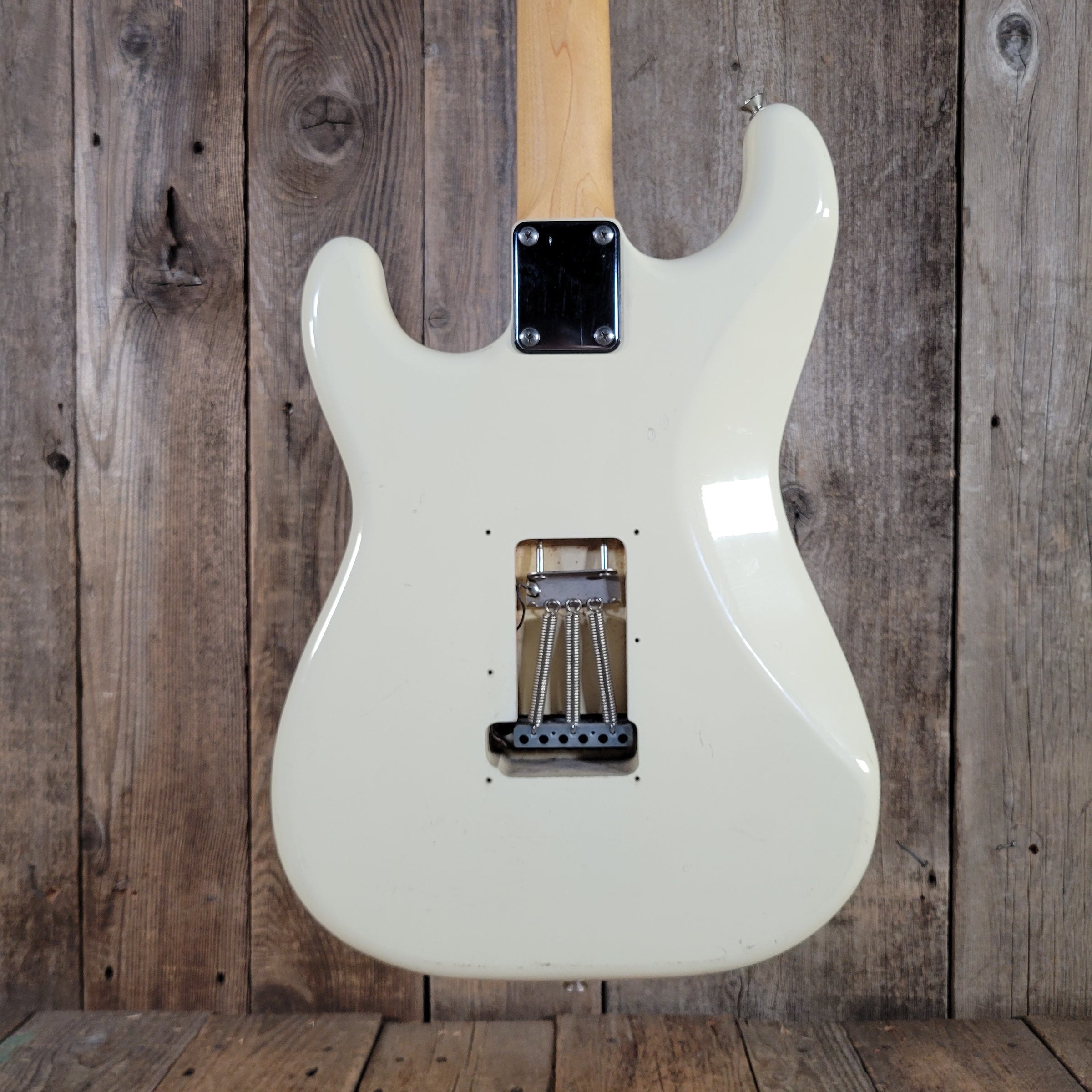 Squier 1987 Fender Stratocaster Japan Olympic White, Very Good