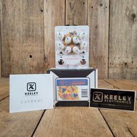 Keeley 2019 Caverns V2 Reverb / Delay Pedal in Box, Mint