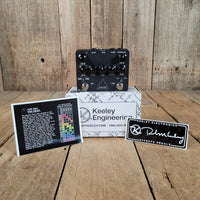 Keeley 2017 Dark Side Workstation V2 Modulation & Fuzz Pedal w/ Box, Near Mint