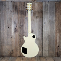 FGN 2012 Fujigen Neo Classic NCLC-20E/IV Les Paul Custom Vintage White w/ Hard Case & Paperwork, Excellent