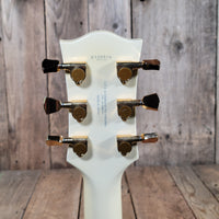 FGN 2012 Fujigen Neo Classic NCLC-20E/IV Les Paul Custom Vintage White w/ Hard Case & Paperwork, Excellent