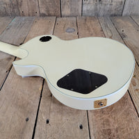 FGN 2012 Fujigen Neo Classic NCLC-20E/IV Les Paul Custom Vintage White w/ Hard Case & Paperwork, Excellent