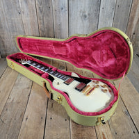 FGN 2012 Fujigen Neo Classic NCLC-20E/IV Les Paul Custom Vintage White w/ Hard Case & Paperwork, Excellent