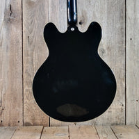 Epiphone 1999 Sheraton John Lee "Boogie Man" Hooker Signature #43 of 220 Ebony w/ Orig Case, Very Good