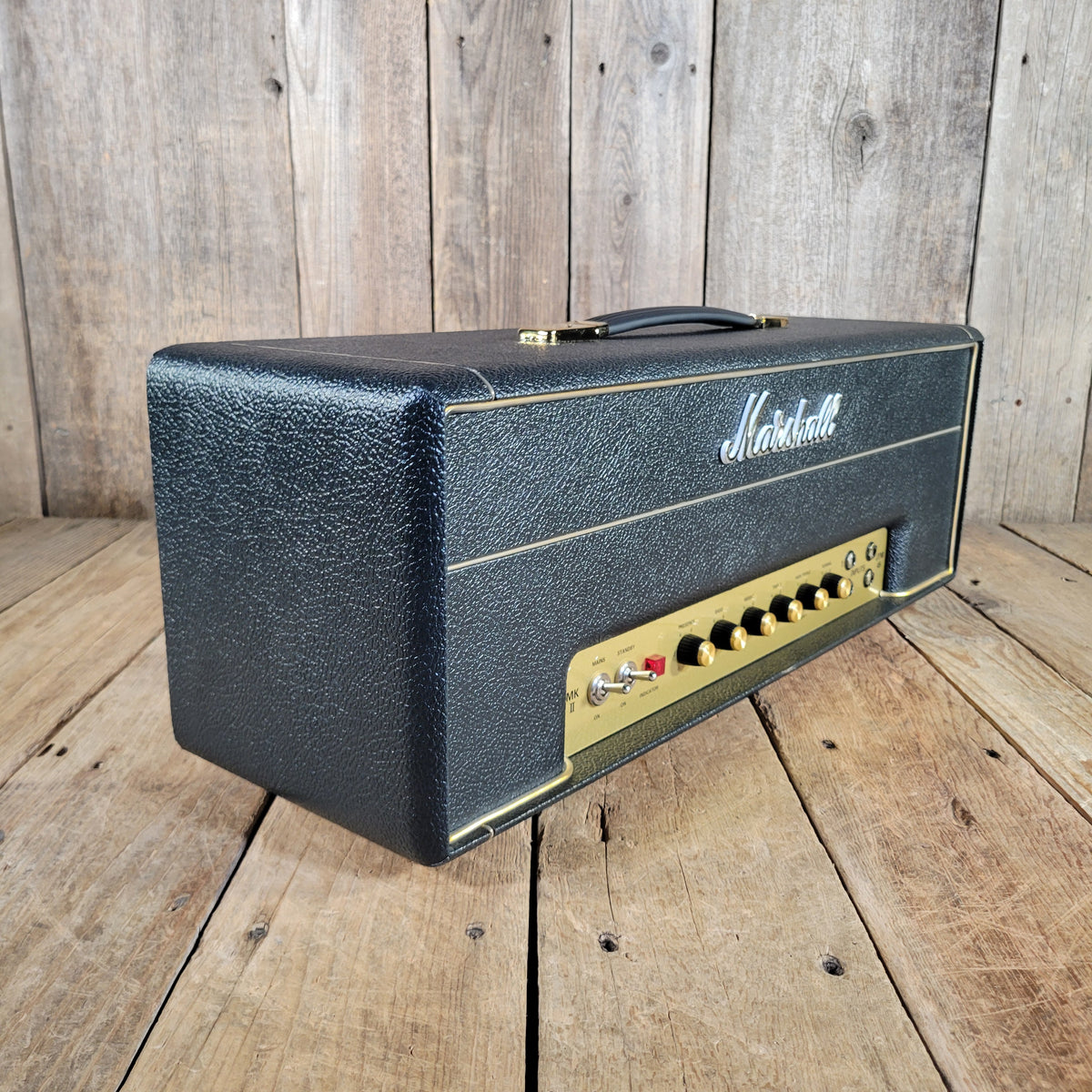 Marshall 2018 Model 2245 JTM45 MKII Reissue Head w/ Studio Slips Cover, Near Mint