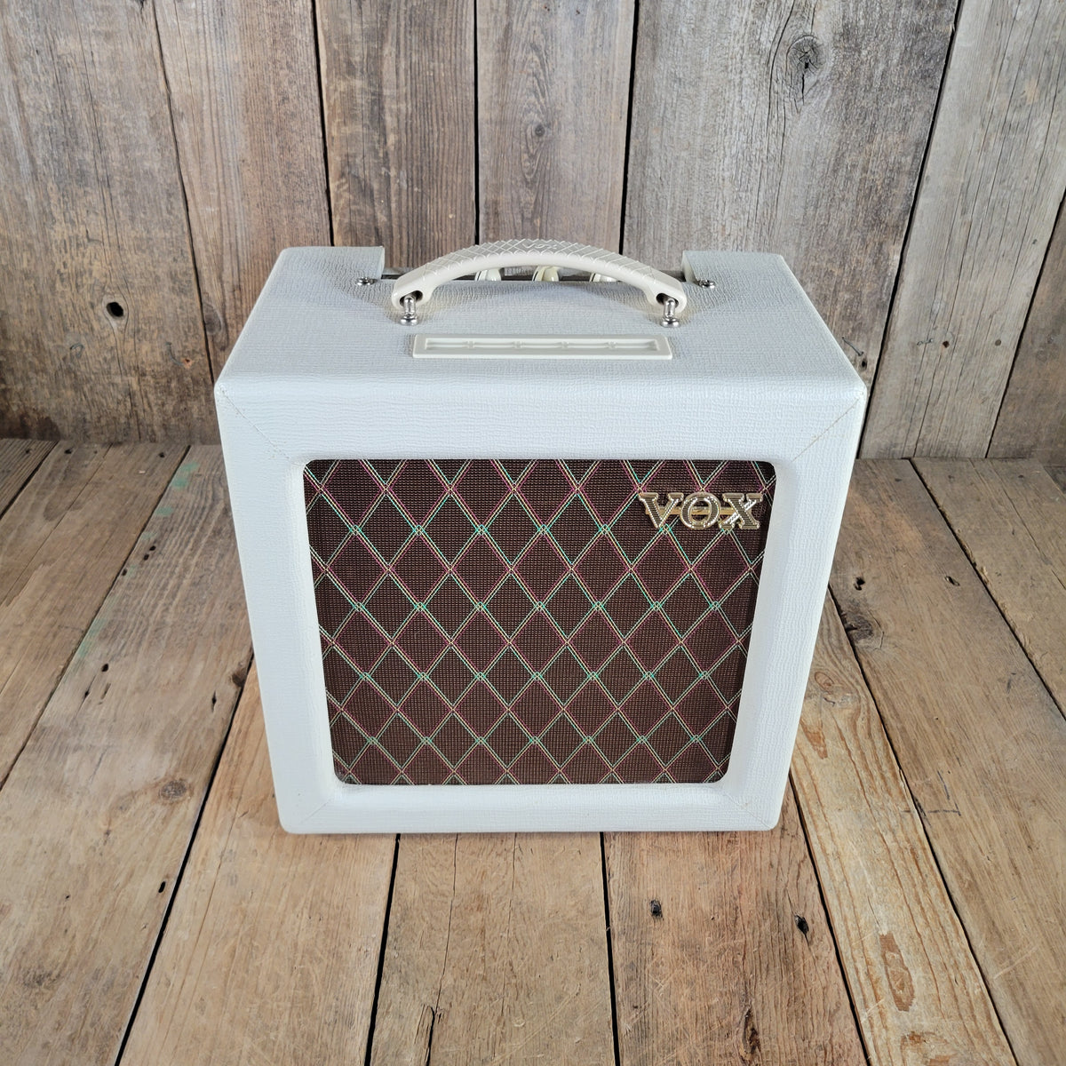 Vox 2011 AC4TV 4-Watt 1x10" Combo Amp, White, Near Mint