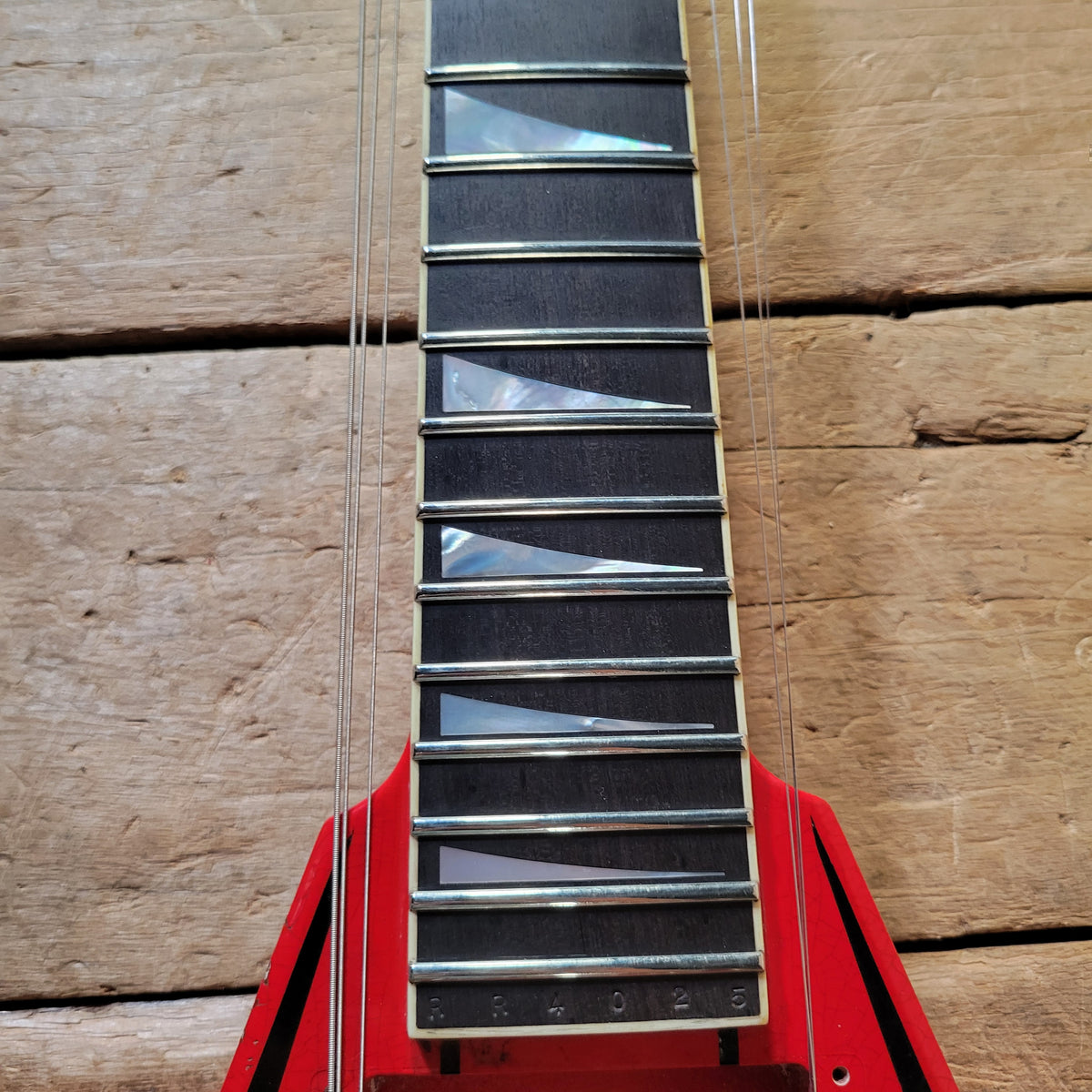 Jackson 2025 Custom Shop Randy Rhoads Relic Ferrari Red, Mint