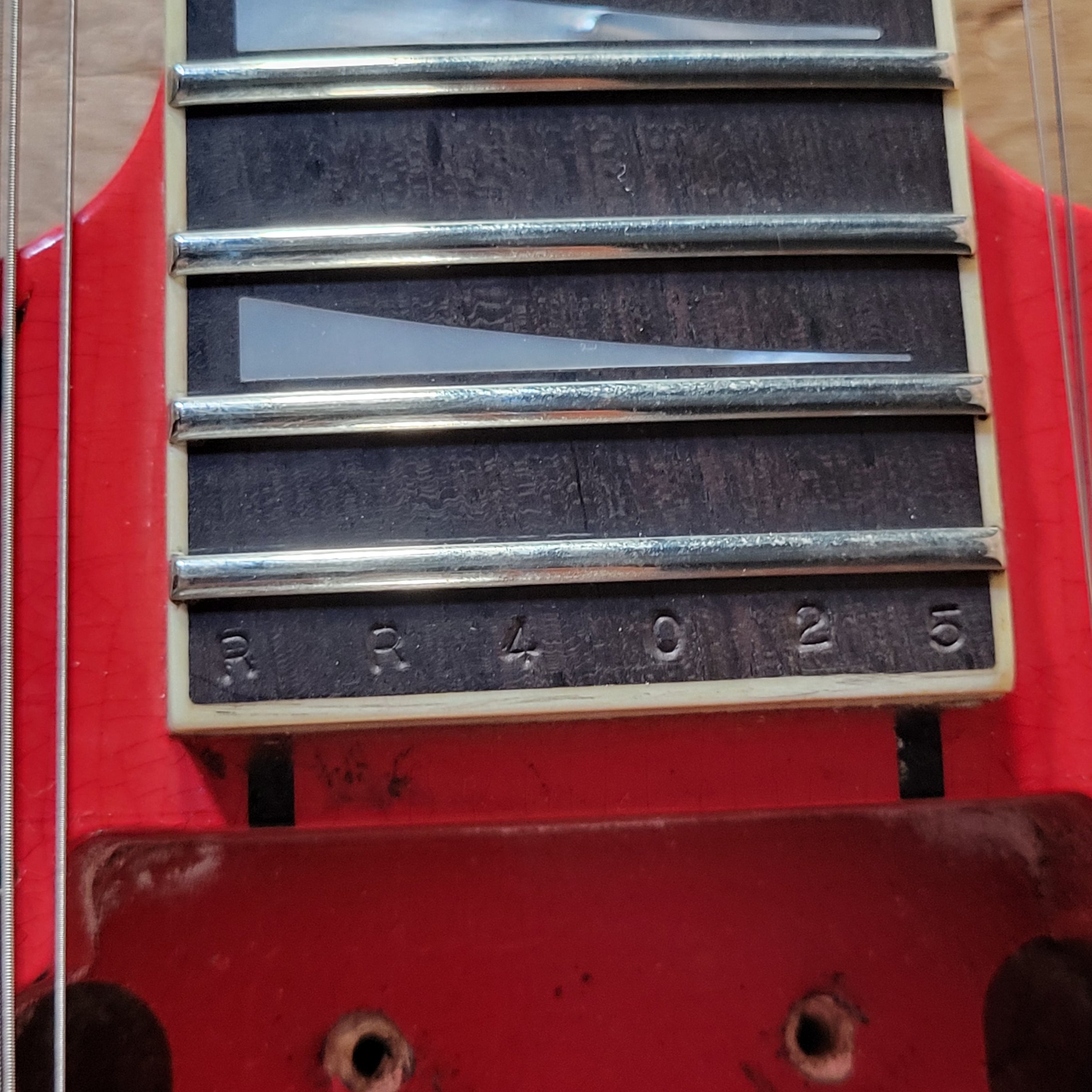 Jackson 2025 Custom Shop Randy Rhoads Relic Ferrari Red, Mint