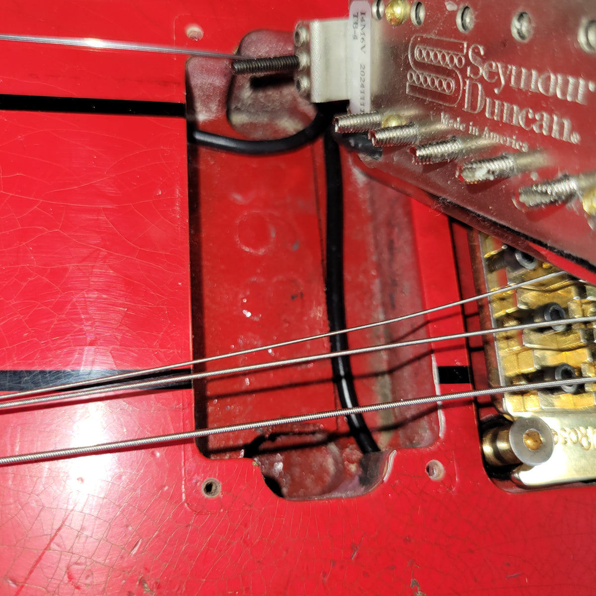 Jackson 2025 Custom Shop Randy Rhoads Relic Ferrari Red, Mint