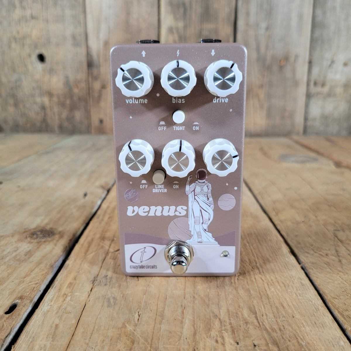 Crazy Tube Circuits Venus Tube Overdrive In Box w/Power Adaptor, Near Mint