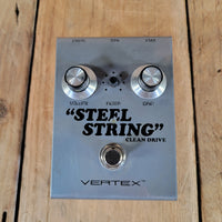 Vertex Steel String Clean Drive Pedal V2.2 Very Good