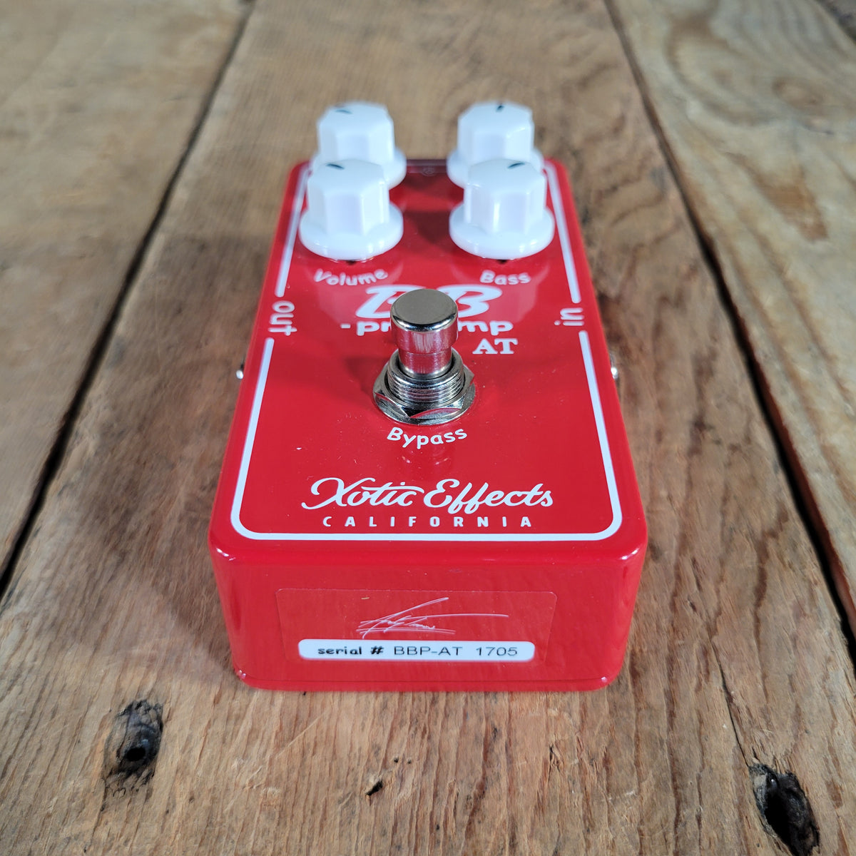 Xotic Effects BB Preamp AT Mod — Excellent