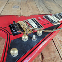 Jackson 2025 Custom Shop Randy Rhoads Relic Ferrari Red, Mint