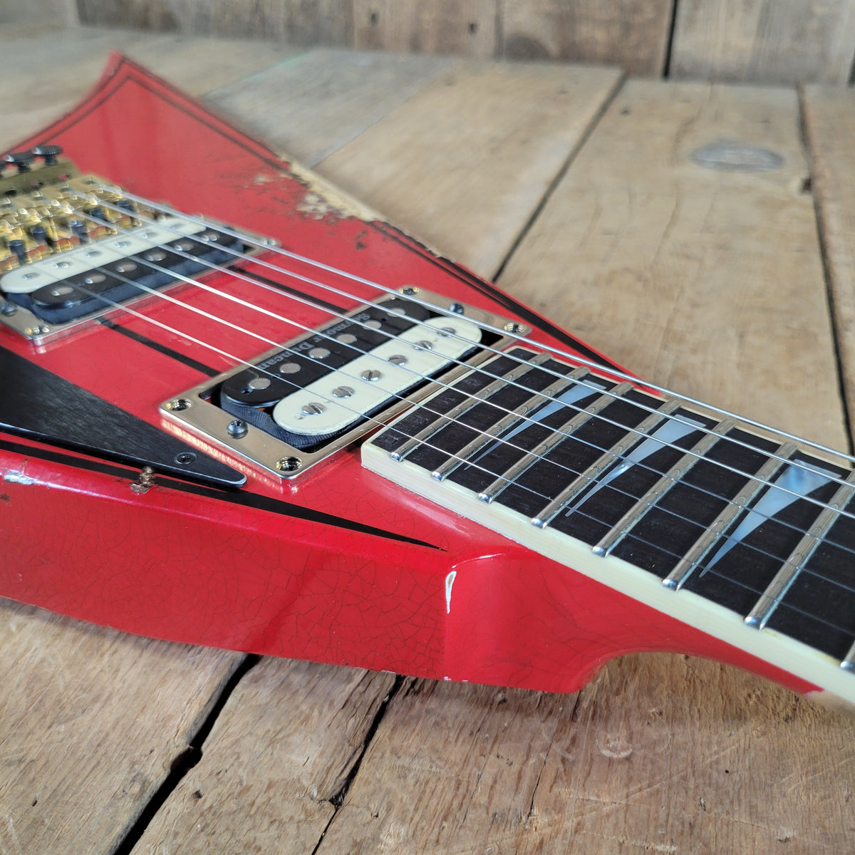 Jackson 2025 Custom Shop Randy Rhoads Relic Ferrari Red, Mint