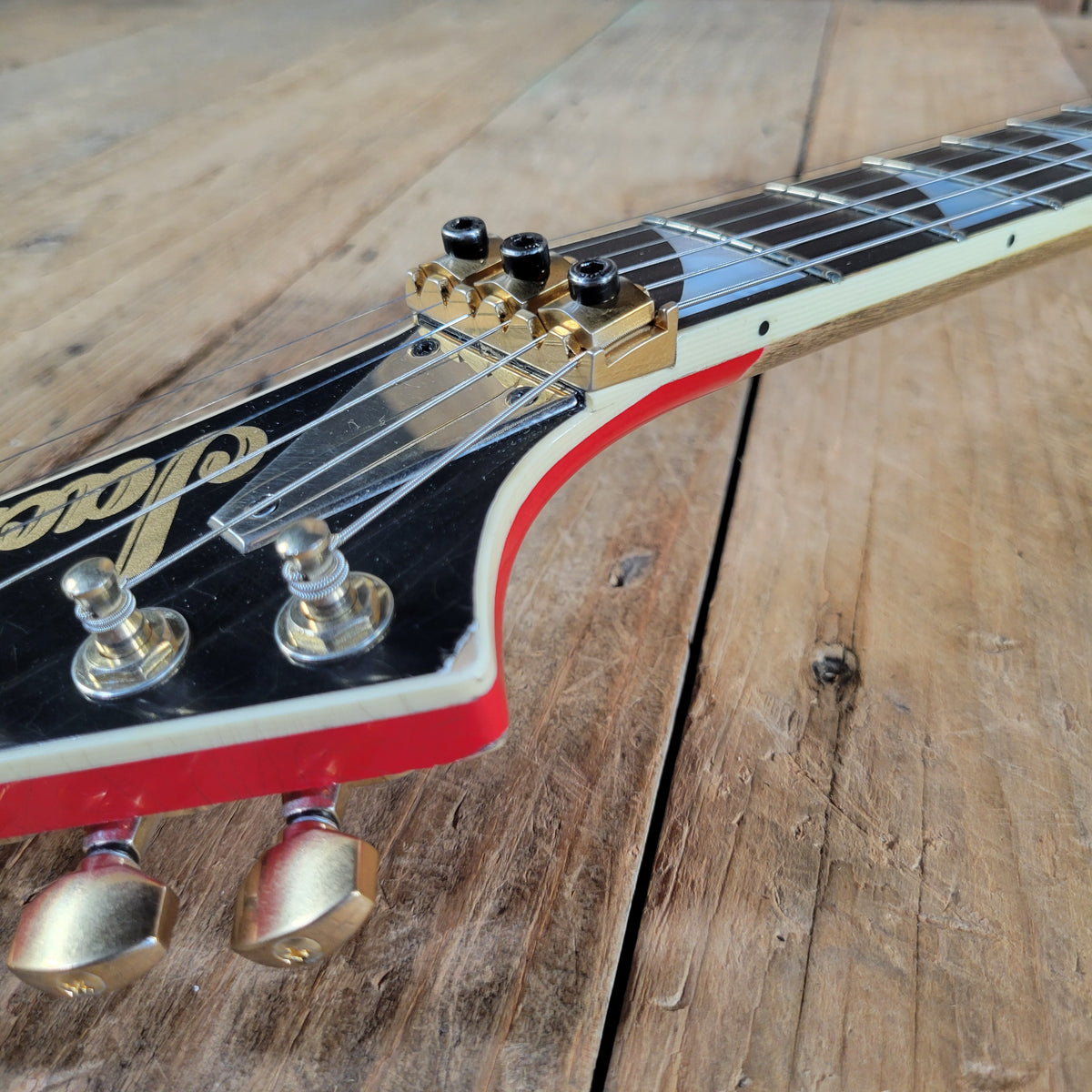 Jackson 2025 Custom Shop Randy Rhoads Relic Ferrari Red, Mint
