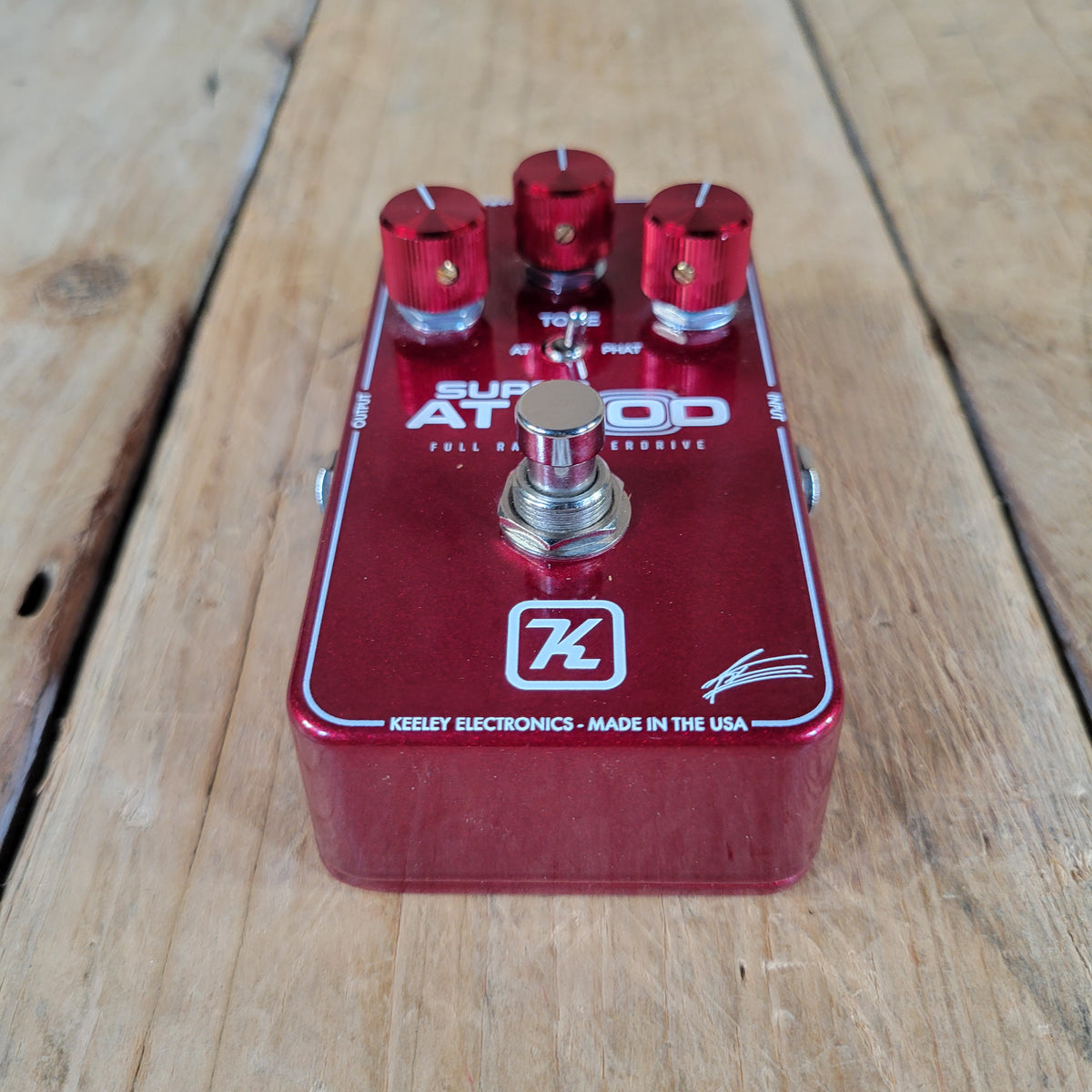 Keeley 2025 Super AT MOD Overdrive Pedal, Excellent