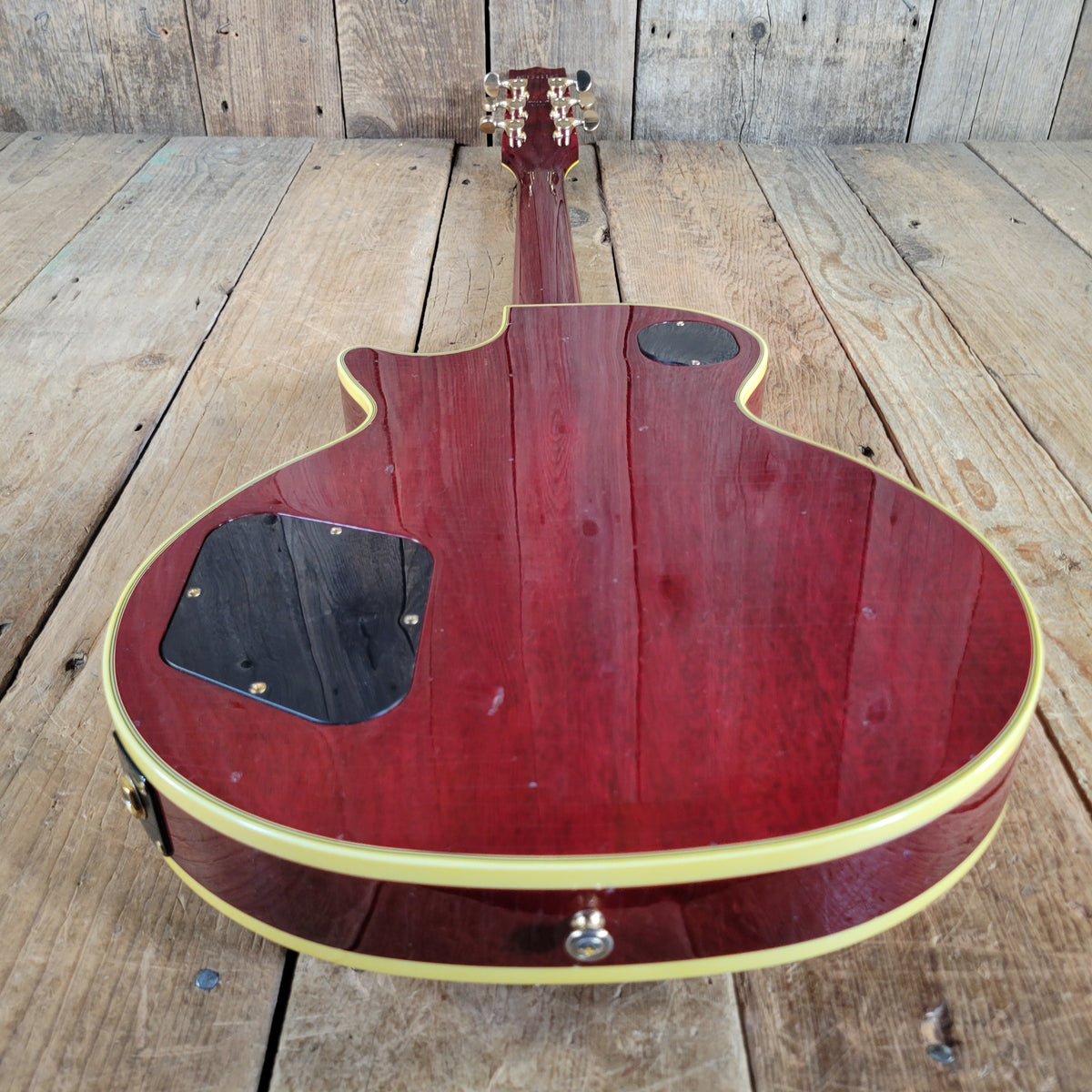 Heritage 2024 Custom Shop H-157 Aged Dark Cherry Sunburst, Mint