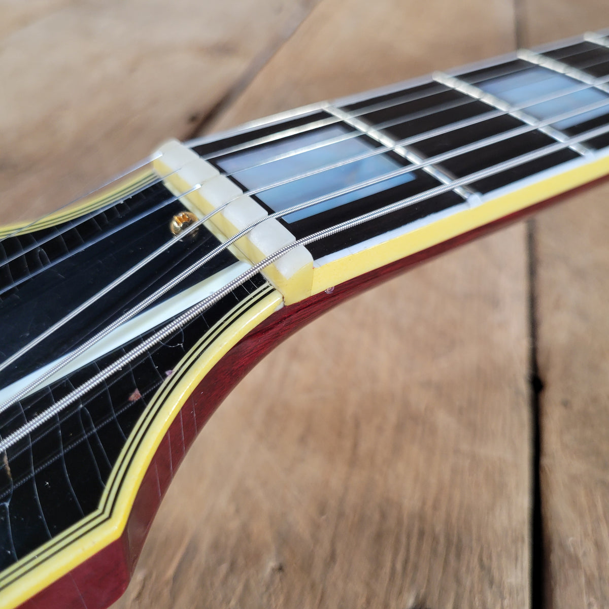 Heritage 2024 Custom Shop H-157 Aged Dark Cherry Sunburst, Mint