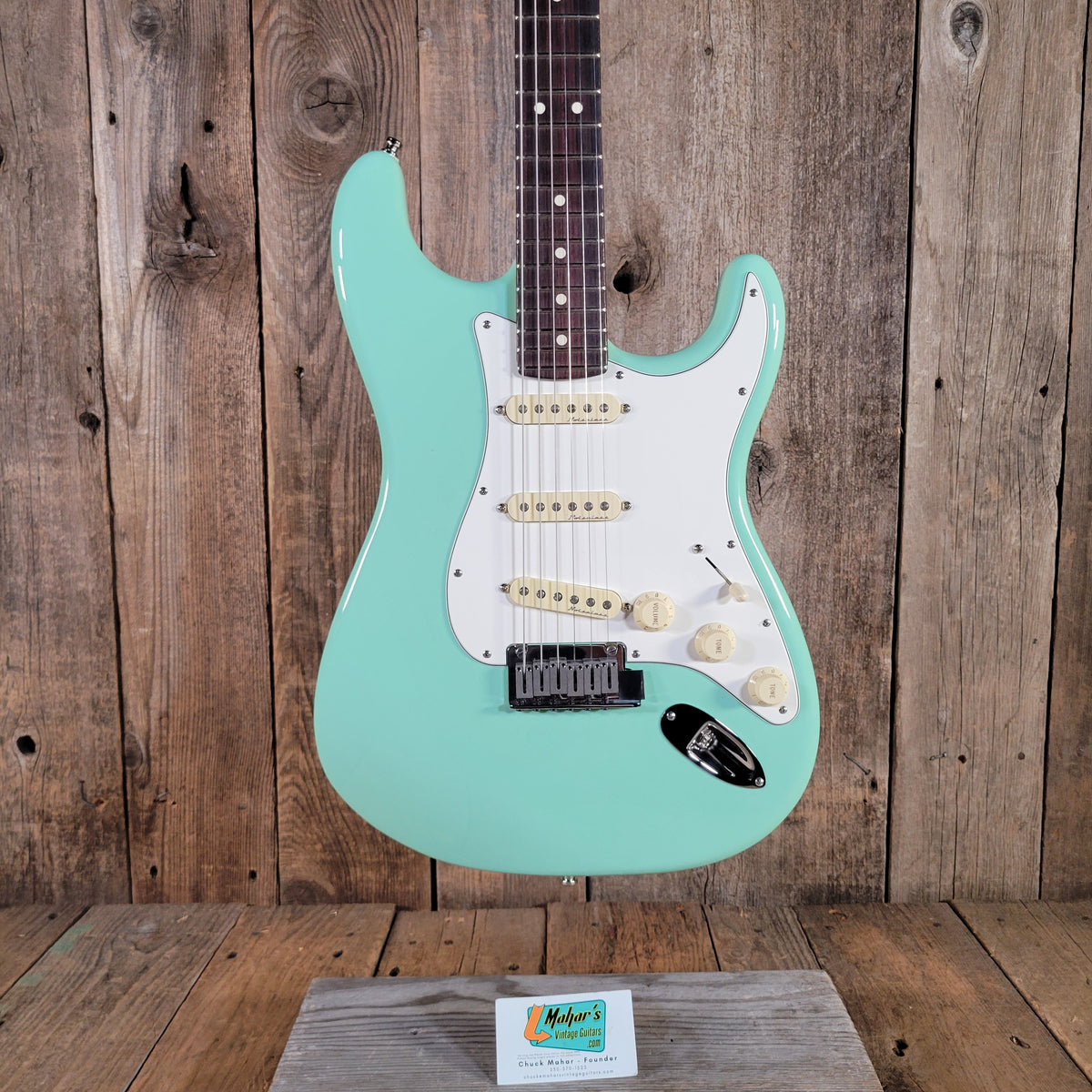 Fender 2025 Jeff Beck Stratocaster Surf Green Rosewood Fretboard, Mint