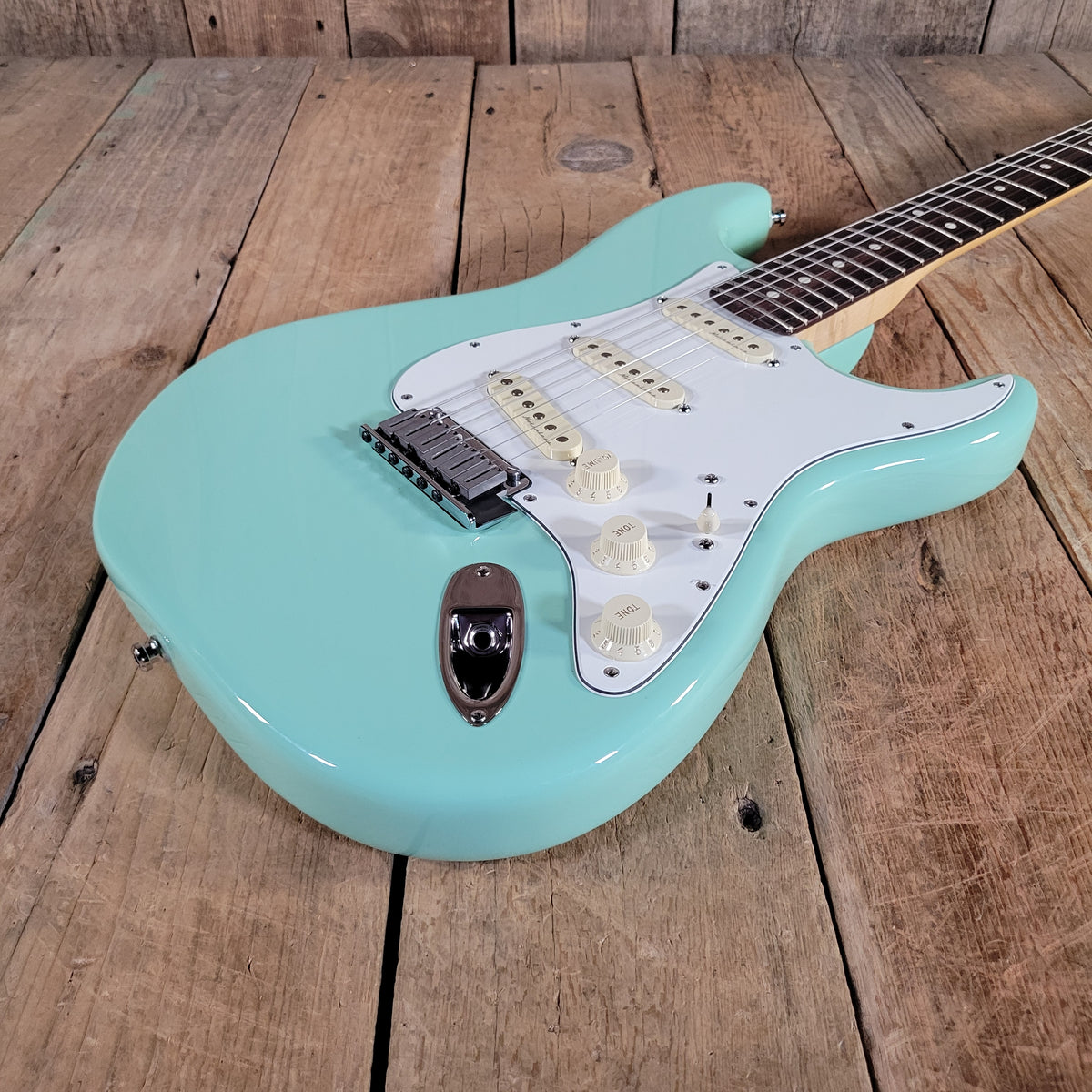 Fender 2025 Jeff Beck Stratocaster Surf Green Rosewood Fretboard, Mint