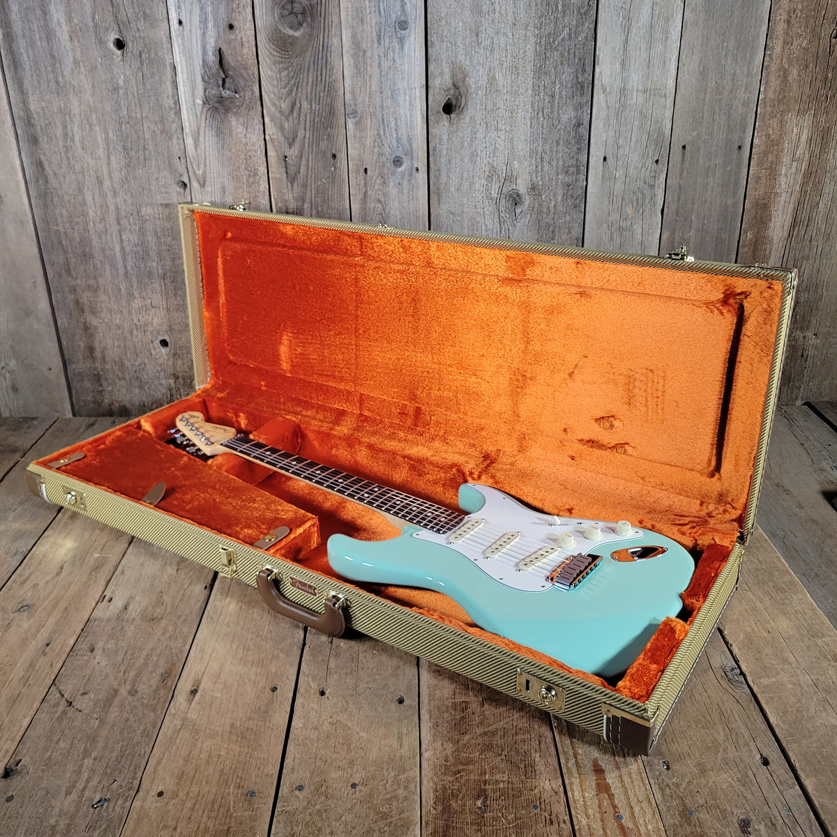 Fender 2025 Jeff Beck Stratocaster Surf Green Rosewood Fretboard, Mint